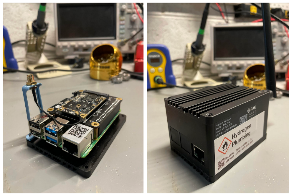 Hydrogen device stack